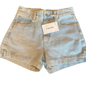 Frame Denim Women's Classic Blue Jean Shorts